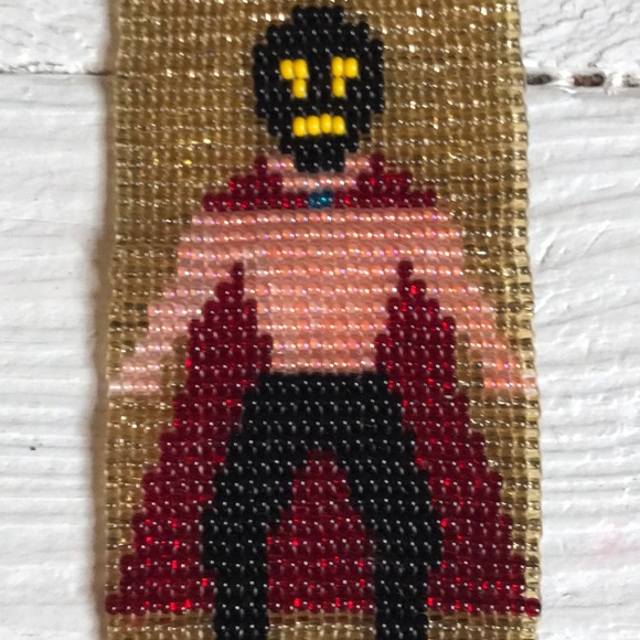 Beaded lucadore bracelet from Mexico - Picture 4 of 5